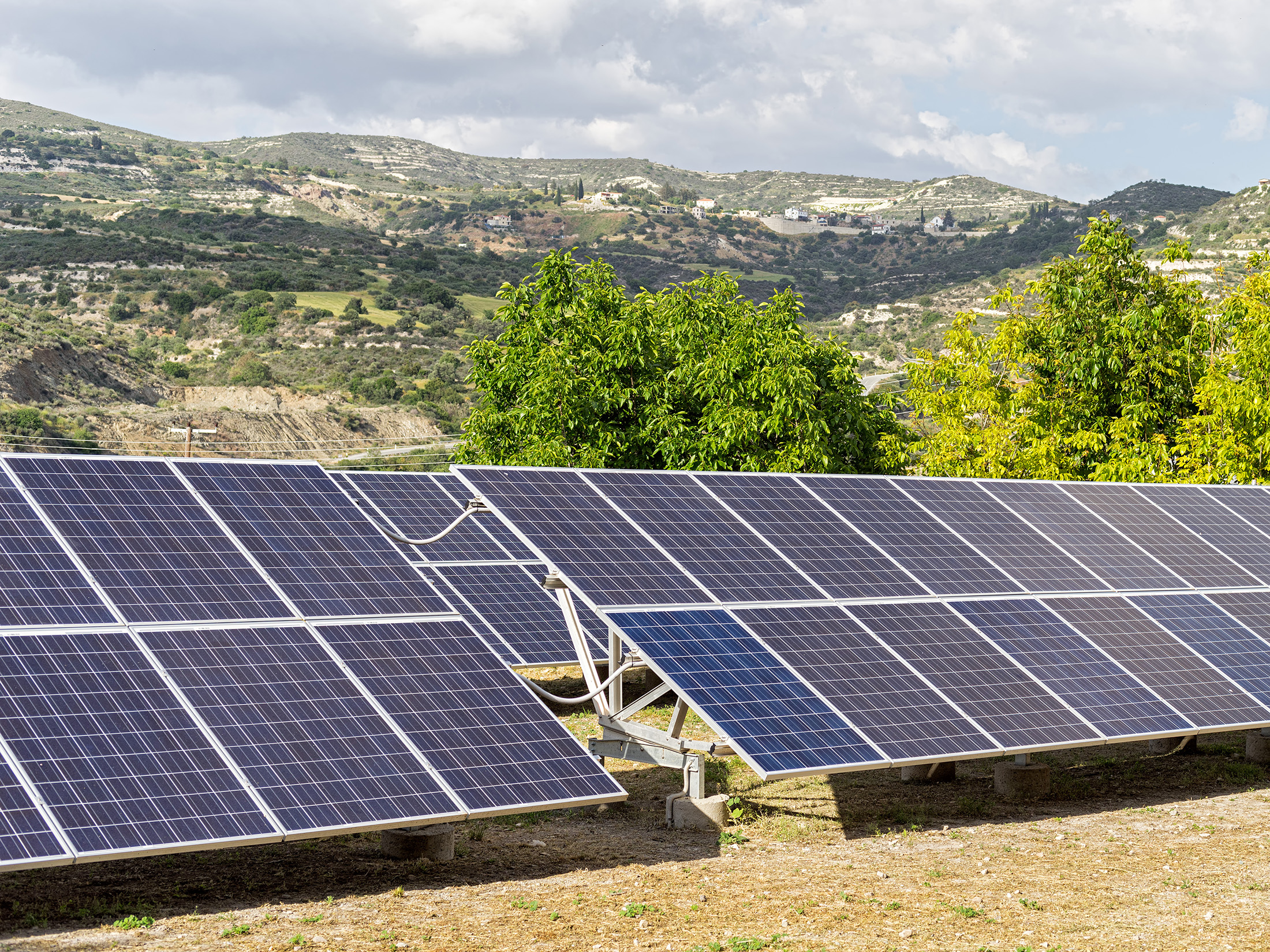 solar site, Cyprus